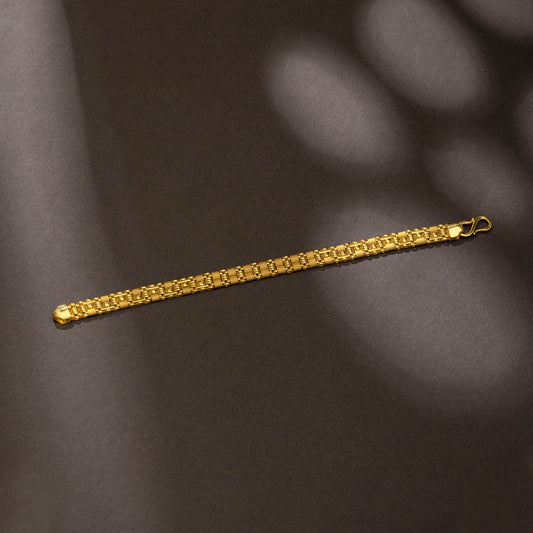 22k Plain Gold Bracelet JGS-2103-00517