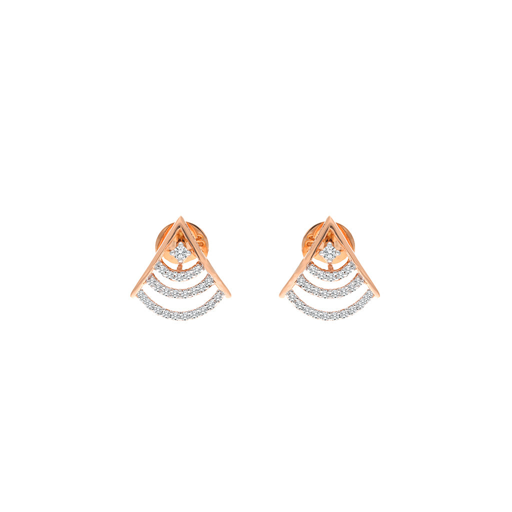 18k Real Diamond Earring JGS-2103-00520