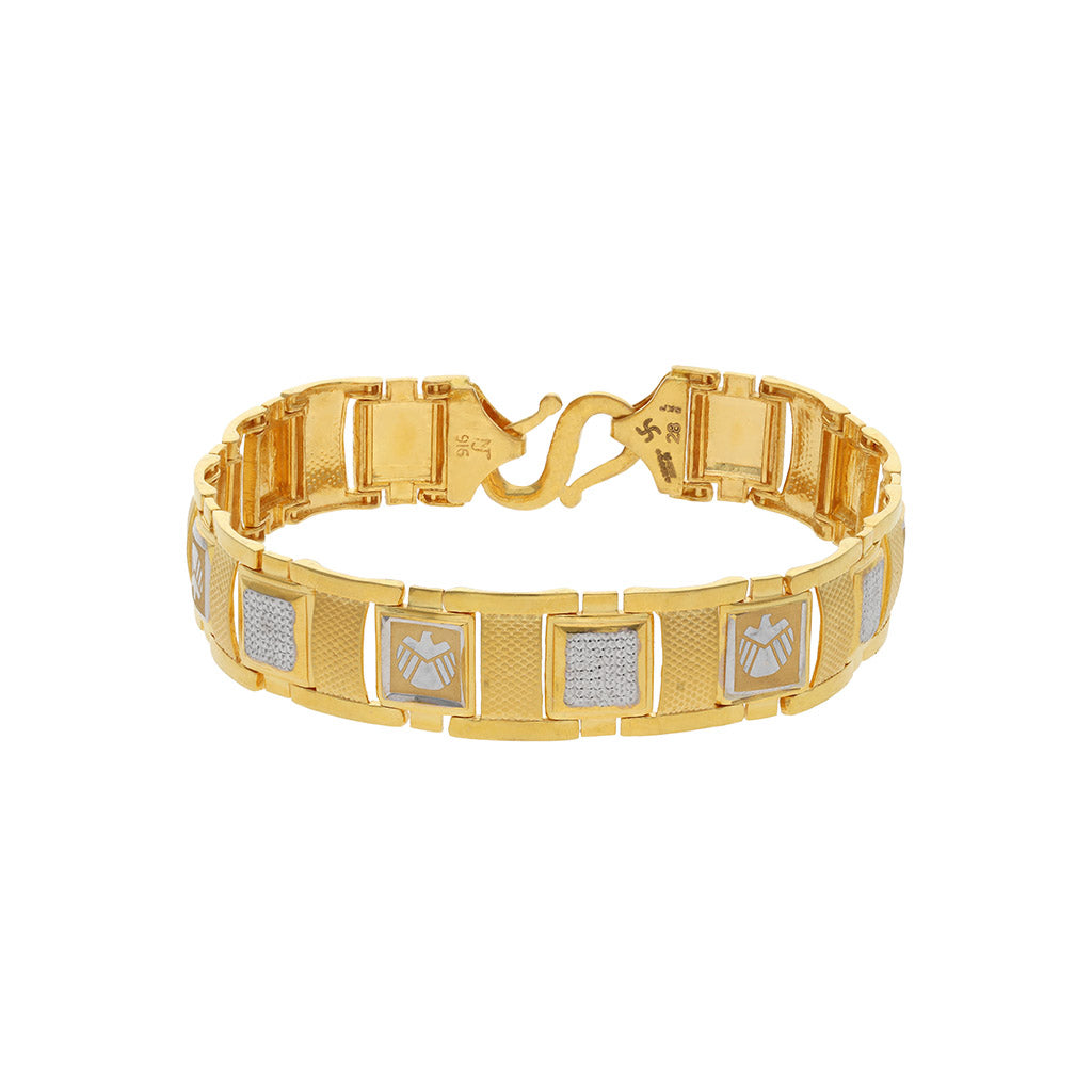 Fashion Plated Multi Shape Punk Bracelet Curb Cuban Chain Gold Color Bracelets  Bangle For Men Women Jewelry Gifts