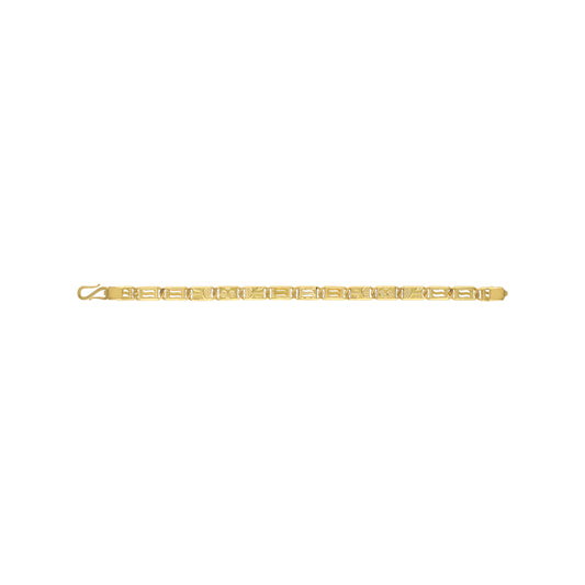 22k Plain Gold Bracelet JGS-2103-00549