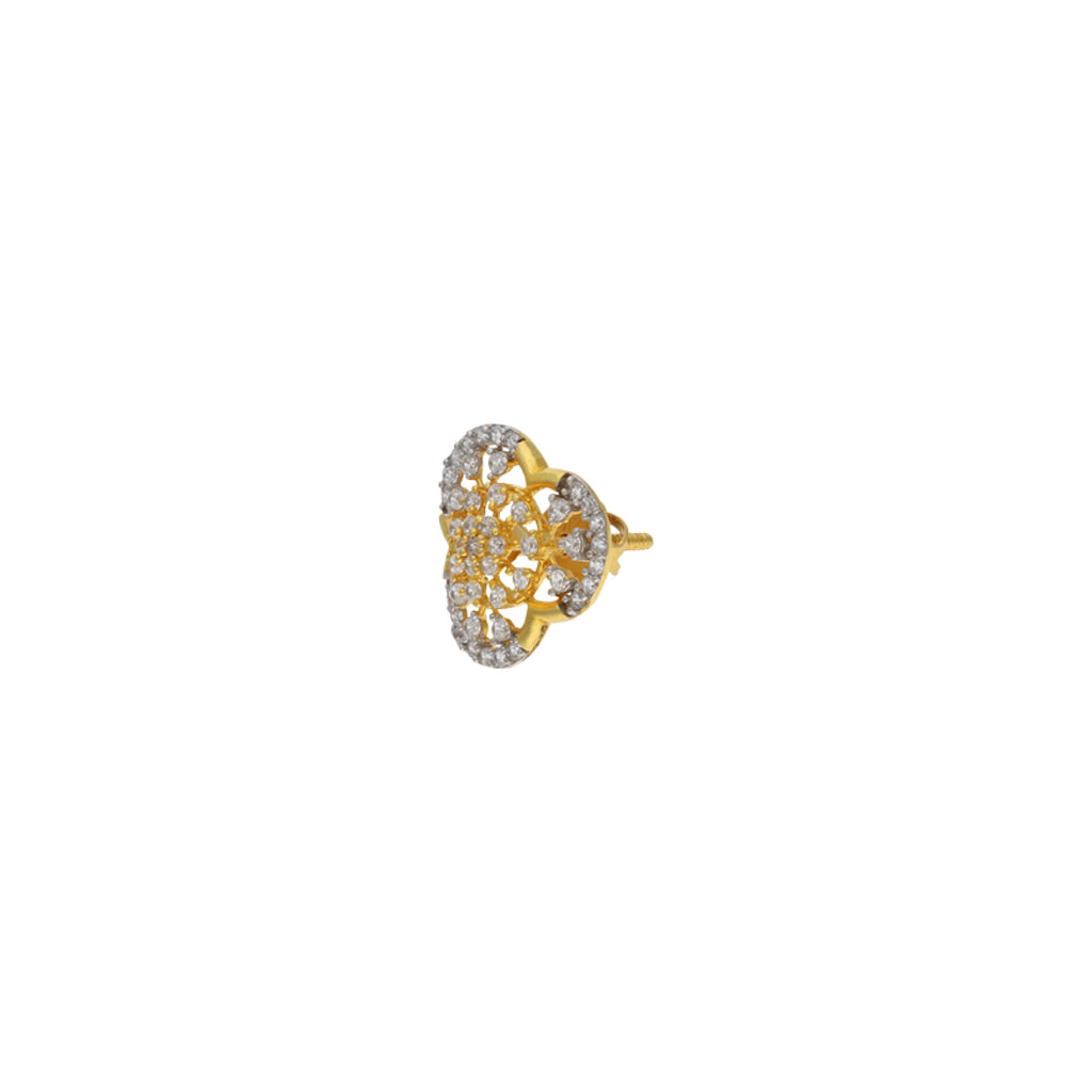22k Gemstone Earring JGS-2103-00589