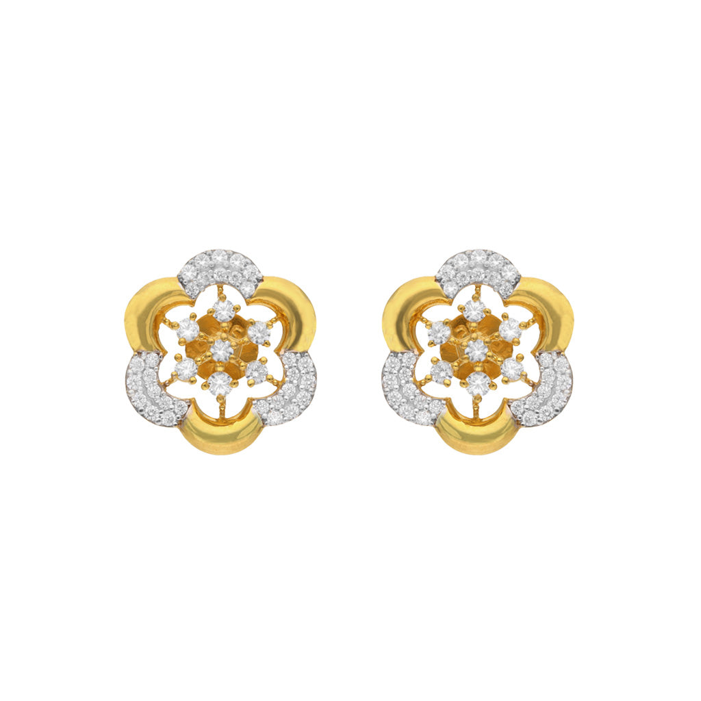 22k Gemstone Earring JGS-2103-00660