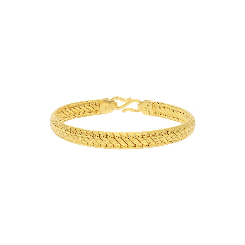 22k Plain Gold Bracelet JGS-2103-00706