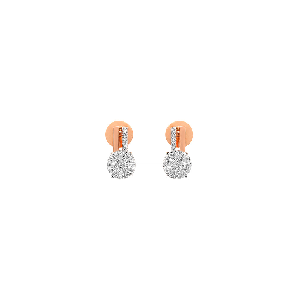 18k Real Diamond Earring JGS-2104-00735
