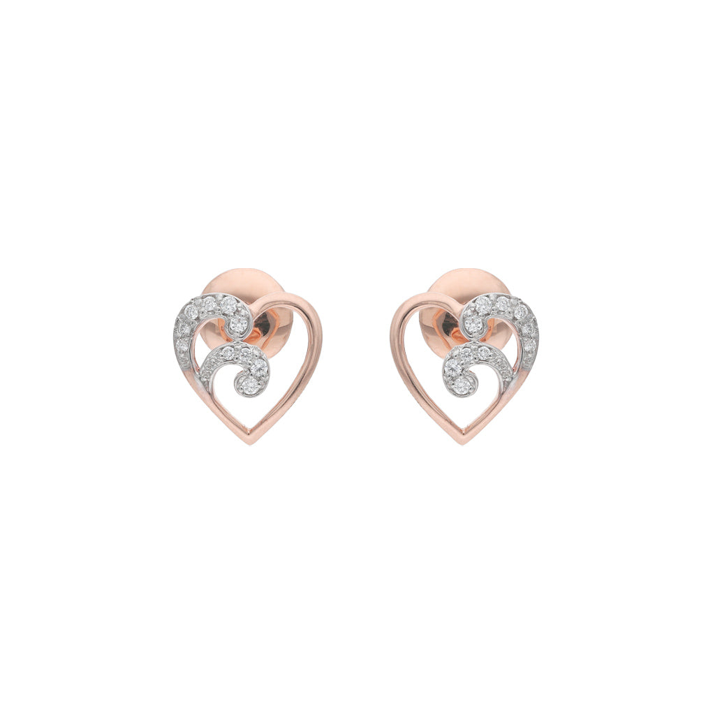 18k Real Diamond Earring JGS-2104-00807