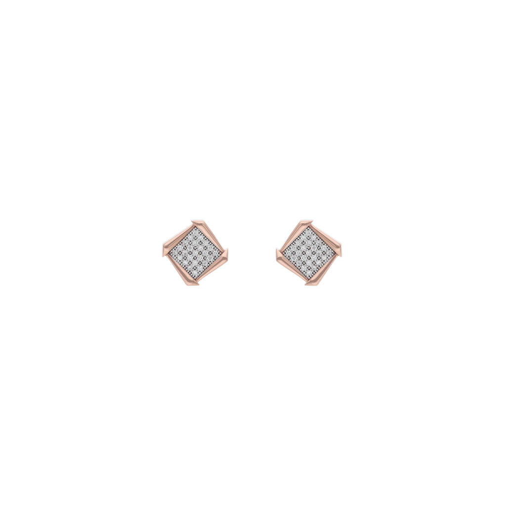 18k Real Diamond Earring JGS-2104-00820