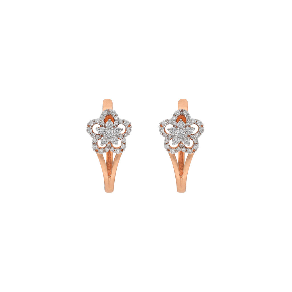 18k Real Diamond Earring JGS-2106-00931