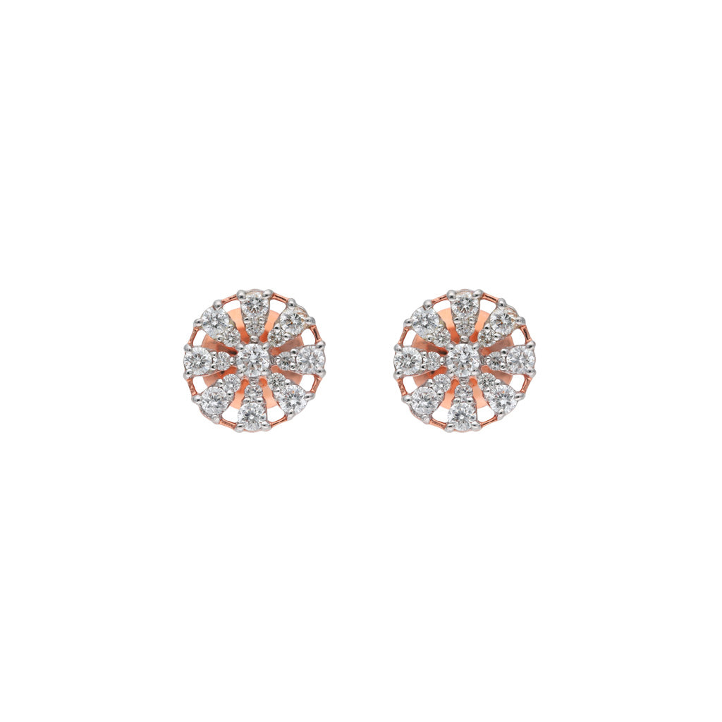 18k Real Diamond Earring JGS-2106-00979