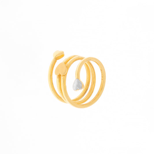 22k Plain Gold Ring JGS-2106-01027