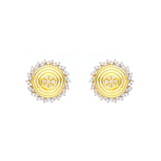 22k Gemstone Earring JGS-2106-01257