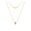 22k Gemstone Necklace Set JGS-2106-01470