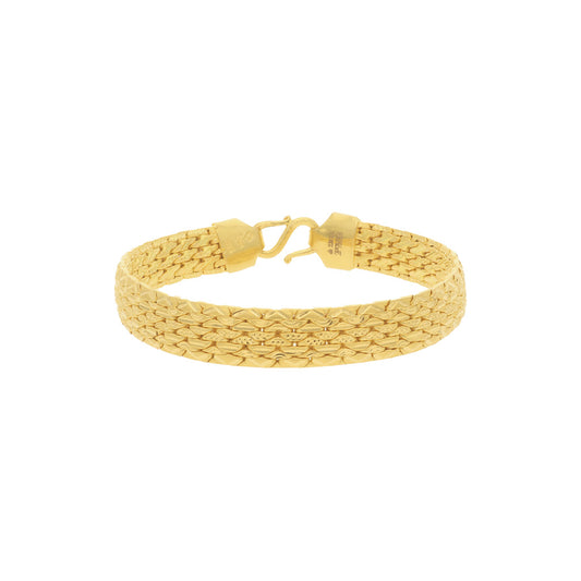 22k Plain Gold Bracelet JGS-2107-02266