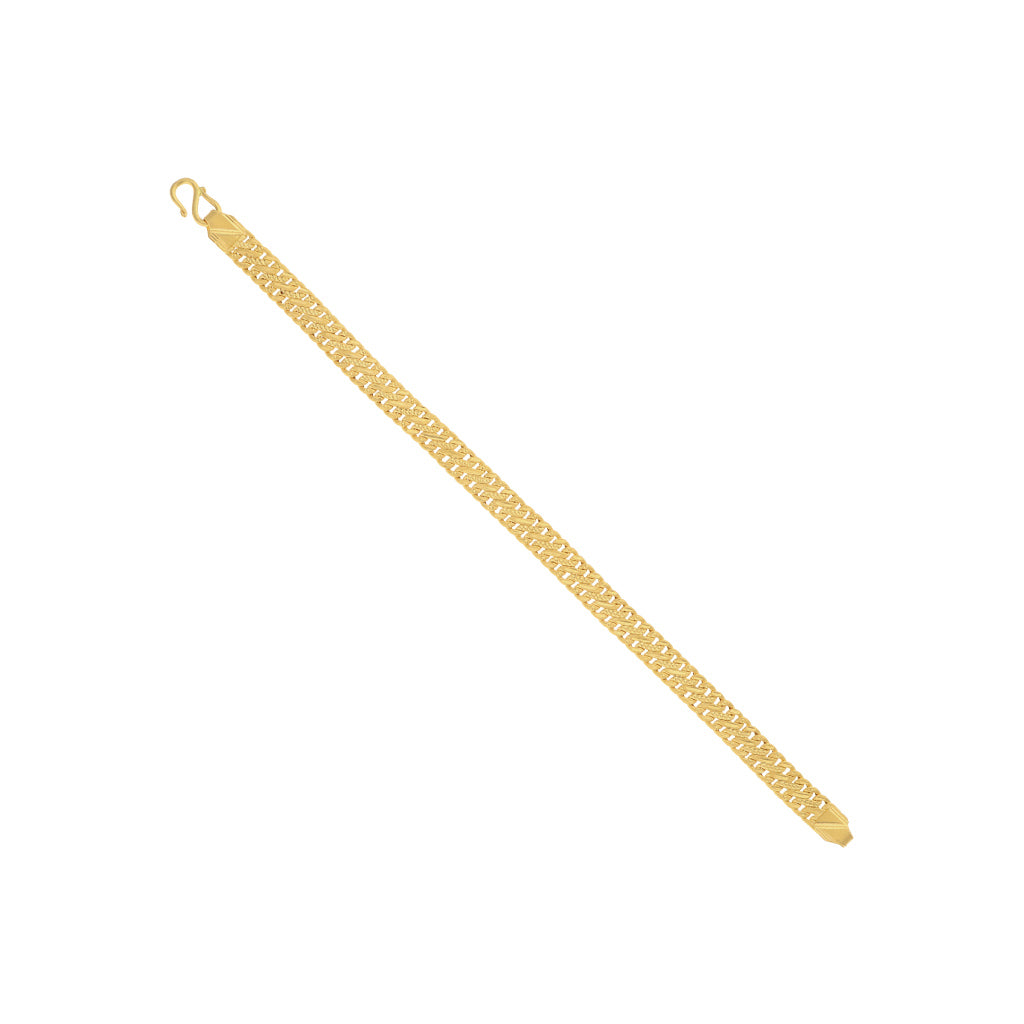 22k Plain Gold Bracelet JGS-2107-02267