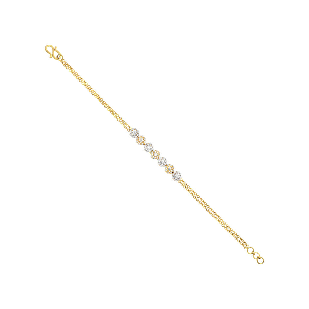 22k Gemstone Bracelet JGS-2107-02375