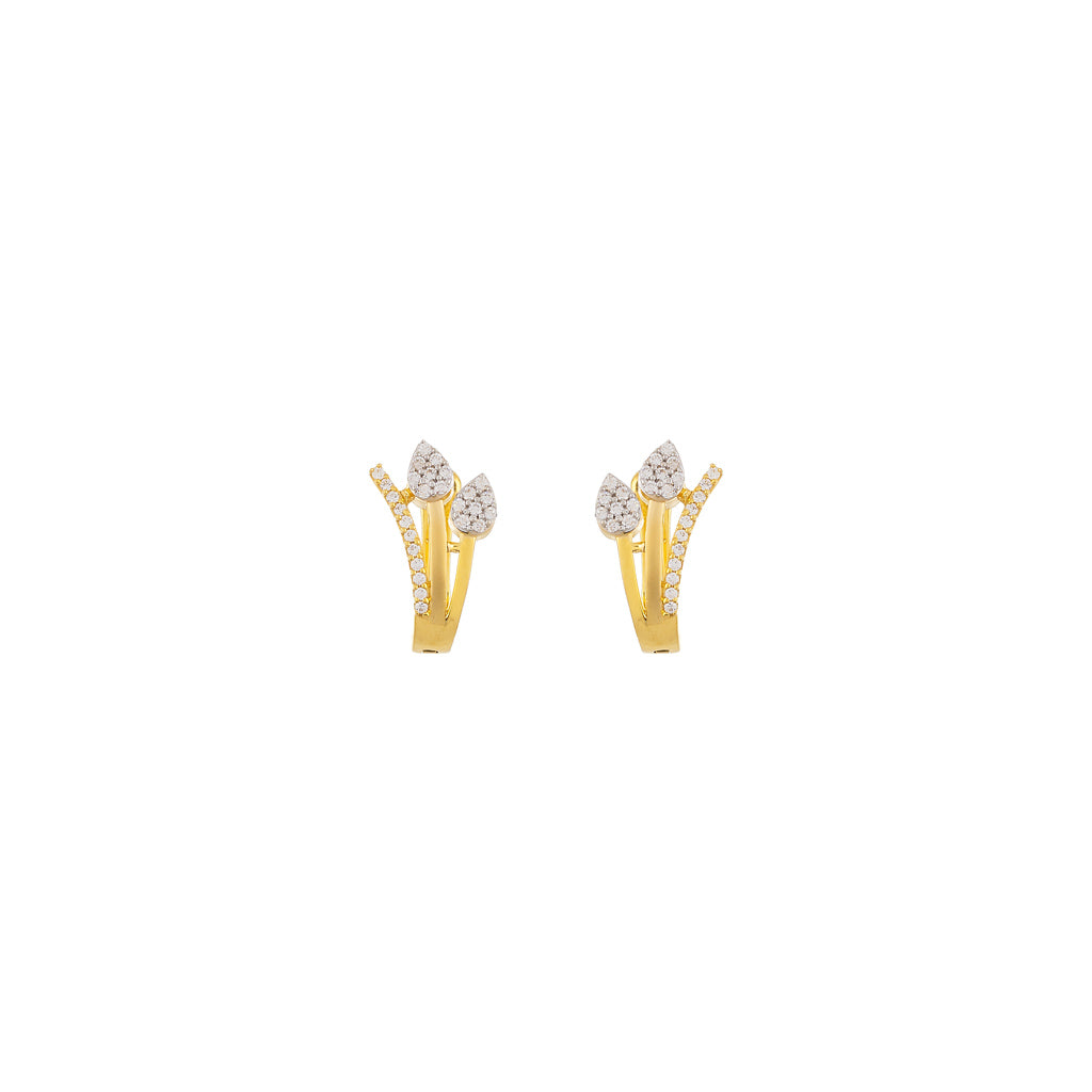 22k Gemstone Earring JGS-2107-02465