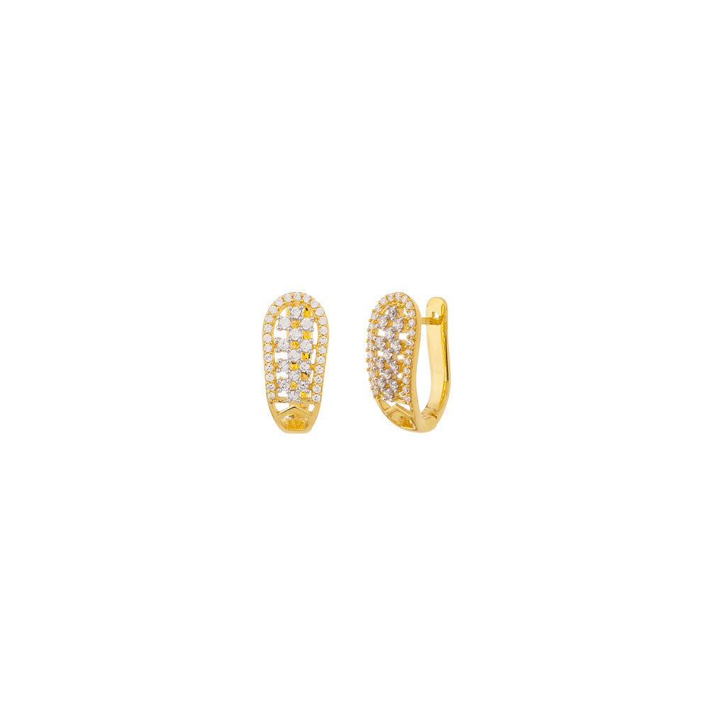 22k Gemstone Earring JGS-2107-02472