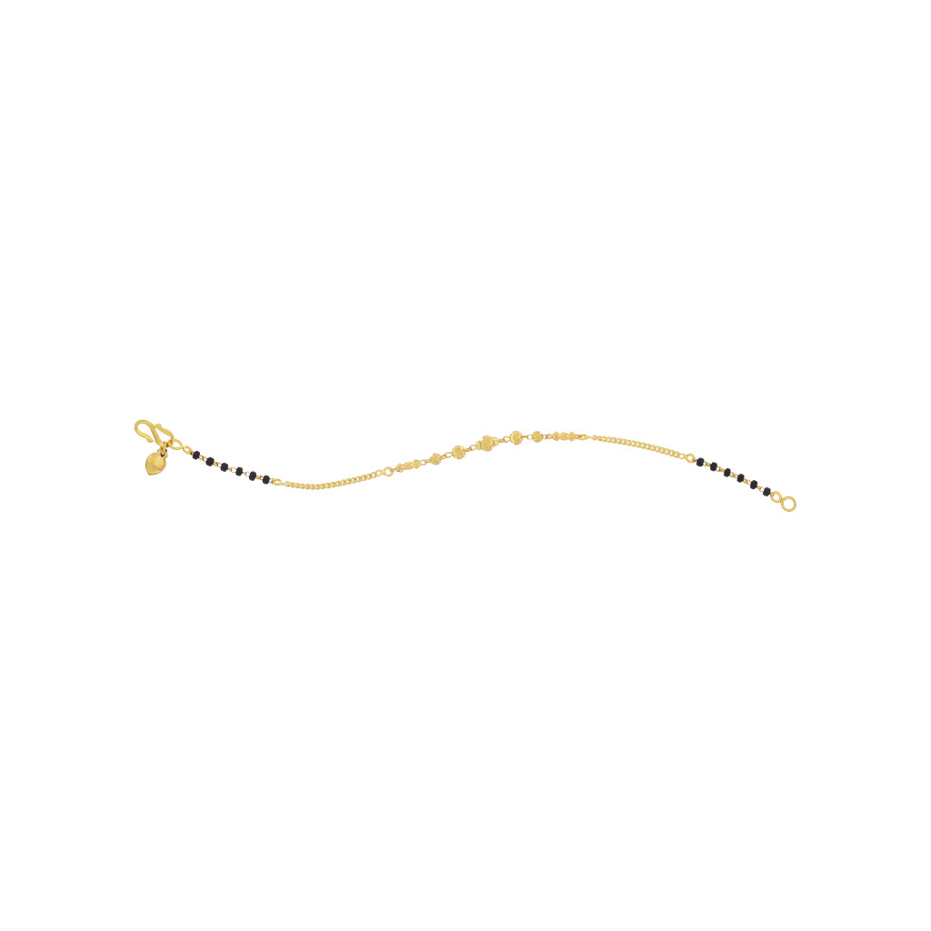 22k Plain Gold Bracelet JGS-2107-02572