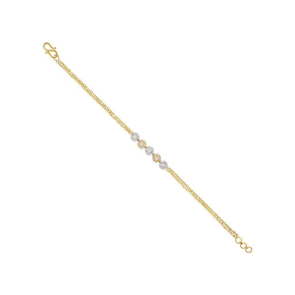 22k Gemstone Bracelet JGS-2107-02651