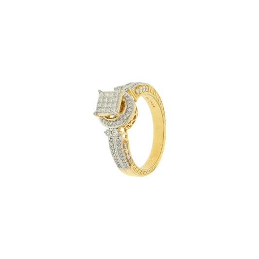 18k Real Diamond Ring JGS-2108-03386
