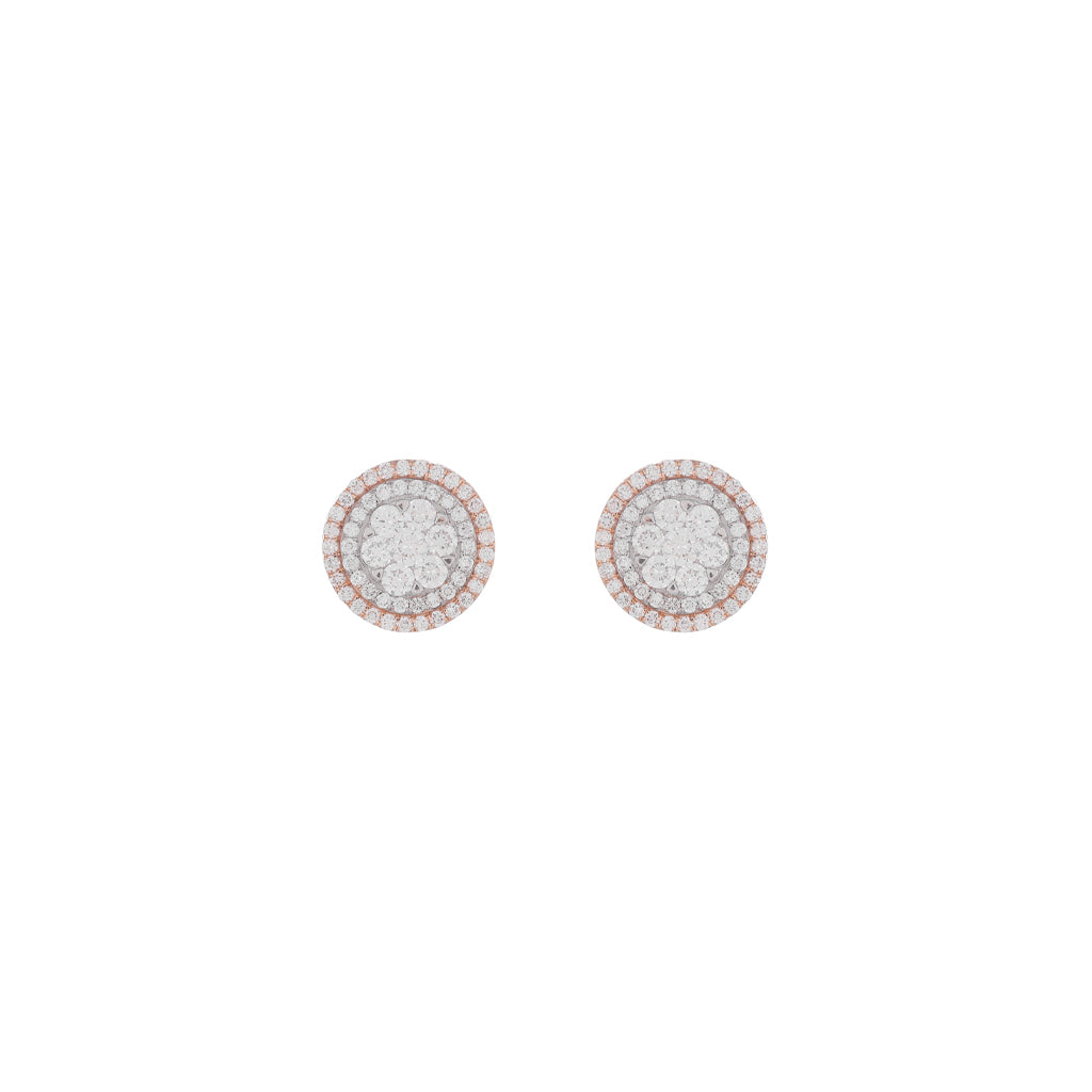 18k Real Diamond Earring JGS-2108-03565