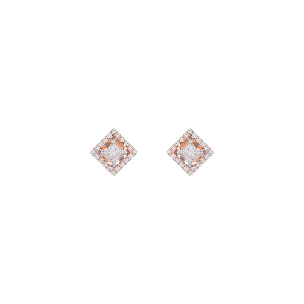 18k Real Diamond Earring JGS-2108-03581