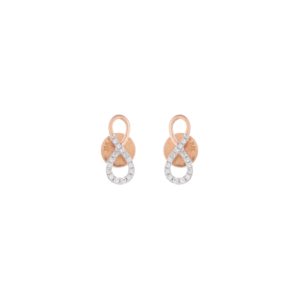 18k Real Diamond Earring JGS-2108-03653
