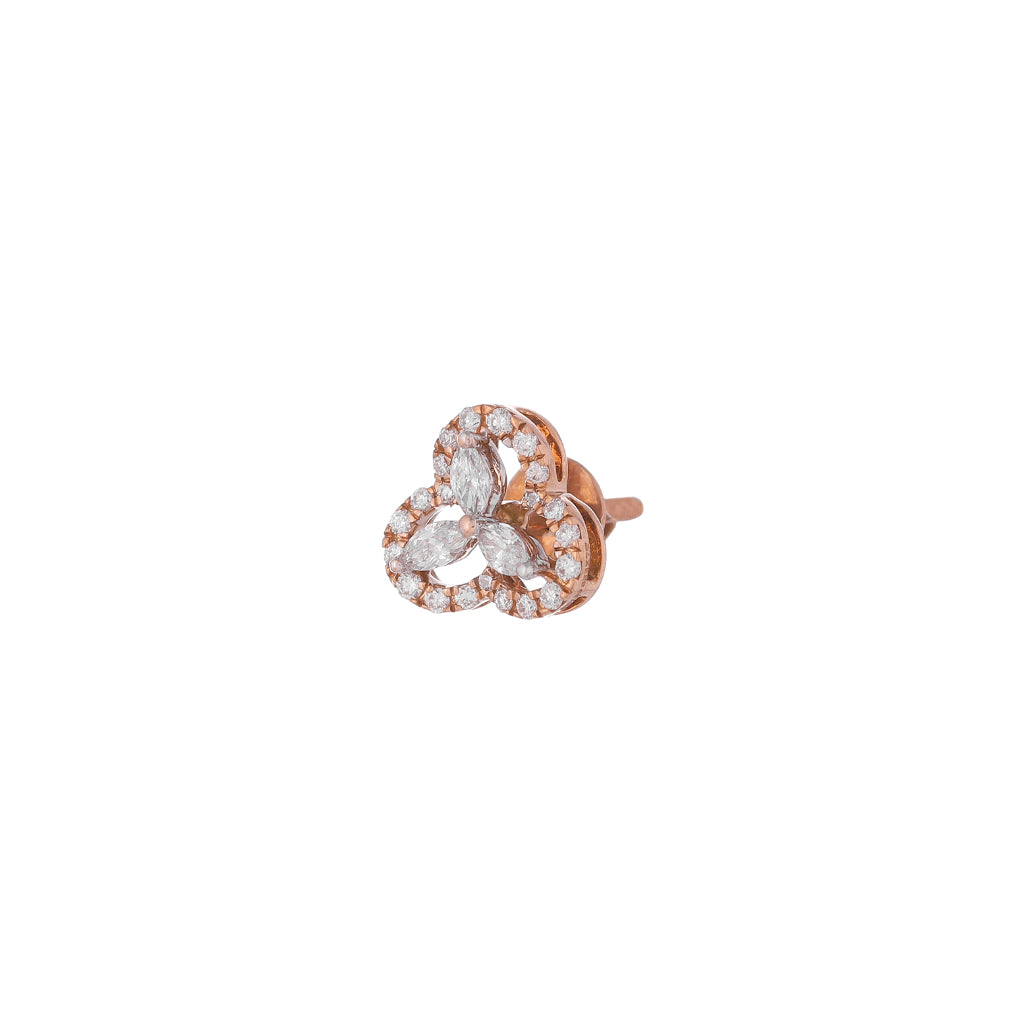 18k Real Diamond Earring JGS-2108-03656