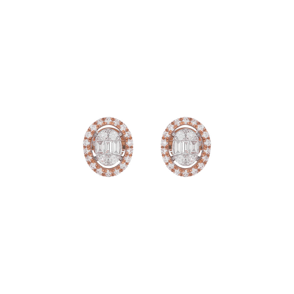 18k Real Diamond Earring JGS-2108-03659