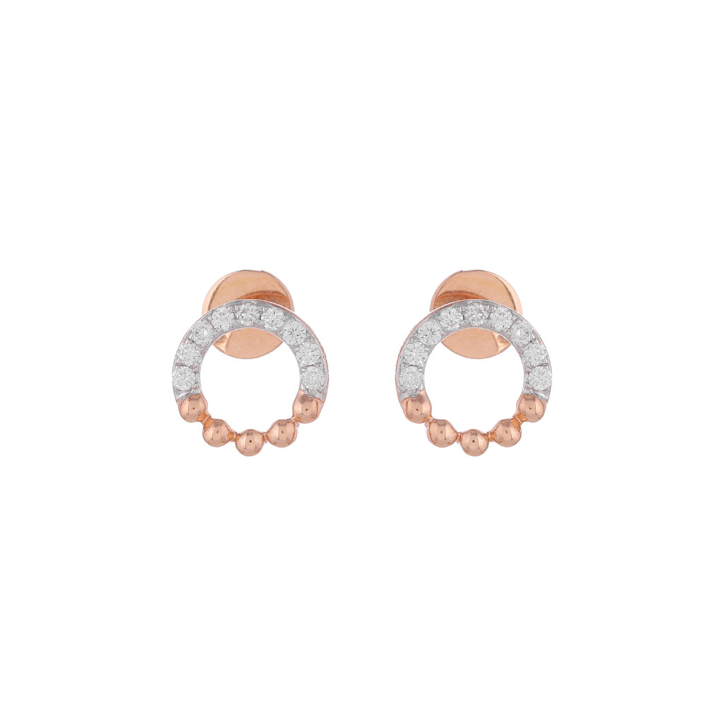 18k Real Diamond Earring JGS-2108-03671