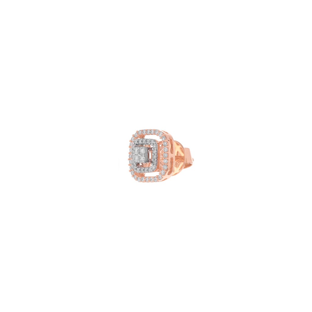 18k Real Diamond Earring JGS-2108-03741