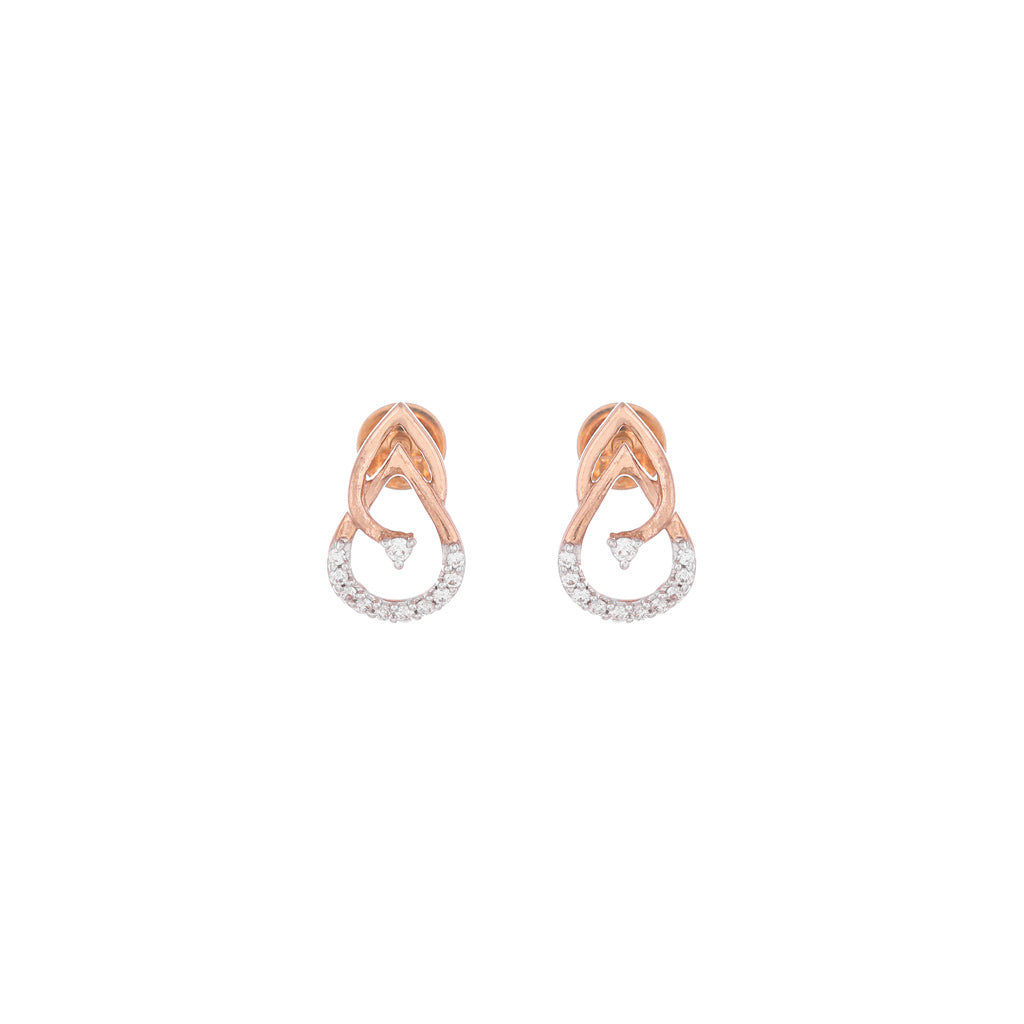 18k Real Diamond Earring JGS-2108-03786
