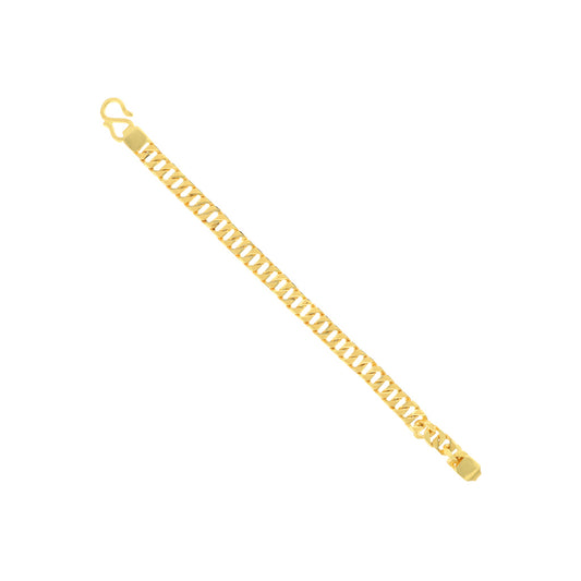 22k Plain Gold Bracelet JGS-2108-03807