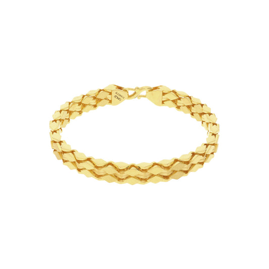 22k Plain Gold Bracelet JGS-2108-03811