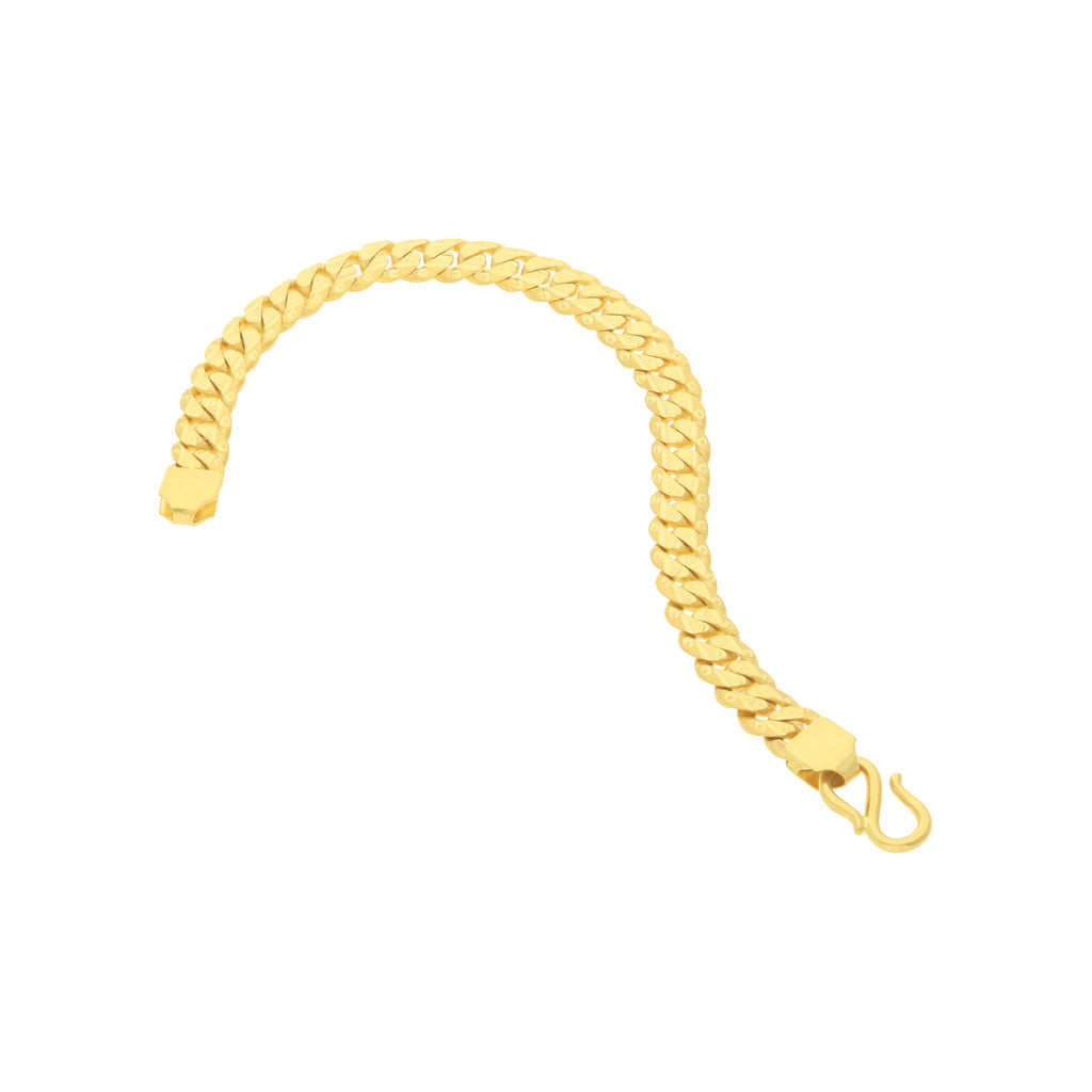 22k Plain Gold Bracelet JGS-2108-04114