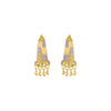 22k Plain Gold Earring JGS-2108-04242