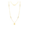 22k Plain Gold Necklace JGS-2108-04353