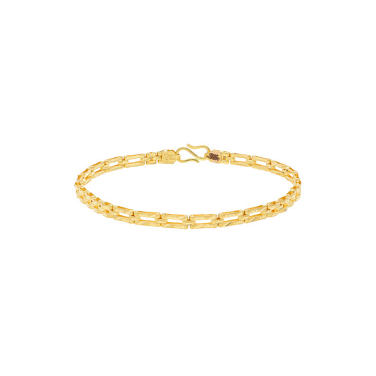 22k Plain Gold Bracelet JGS-2108-04382