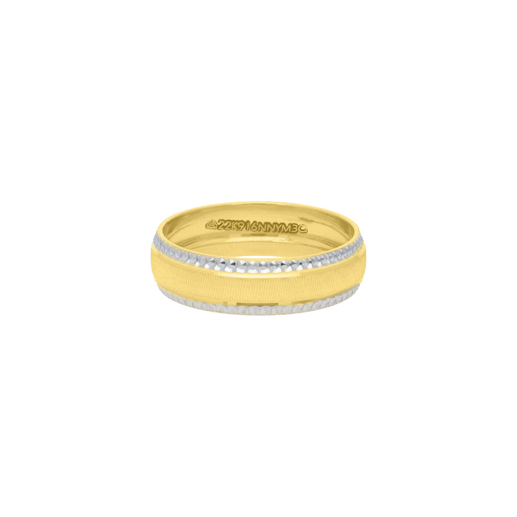 22k Plain Gold Ring JGS-2108-04526