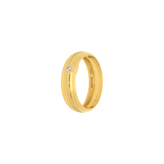 22k Plain Gold Ring JGS-2108-04559