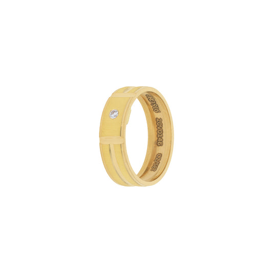 22k Plain Gold Ring JGS-2108-04568