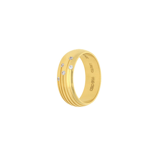 22k Plain Gold Ring JGS-2108-04574