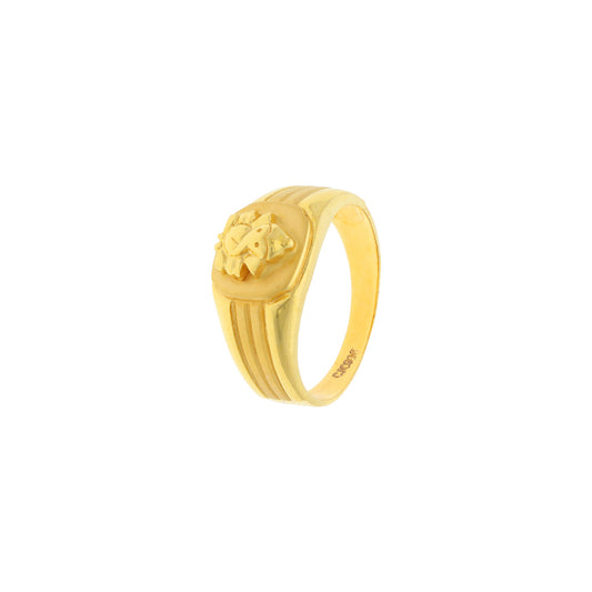 22k Plain Gold Ring JGS-2109-05013