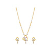 22k Gemstone Necklace Set JGS-2109-05086