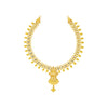 22k Plain Gold Necklace Set JGS-2109-05185