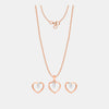 18k Real Diamond Necklace Set JGS-2111-05219