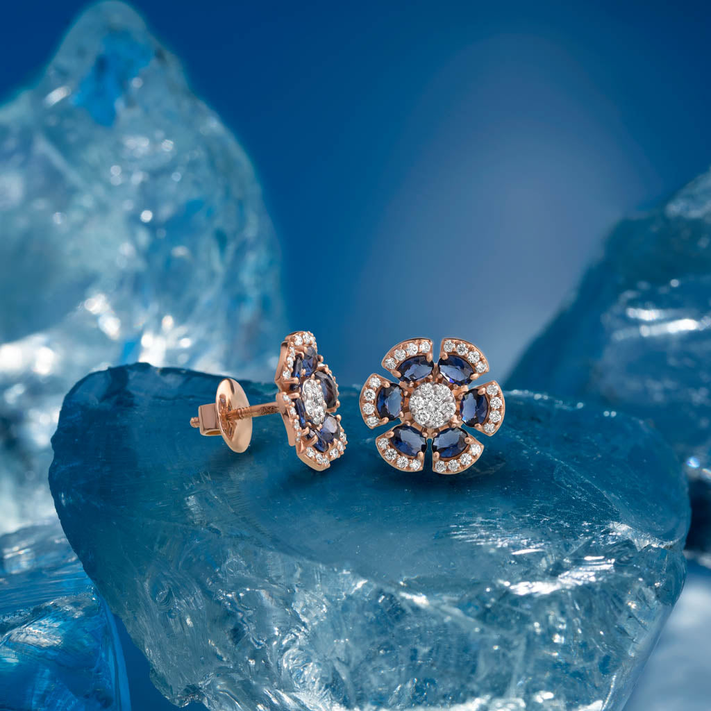 18k Real Diamond Earring JGS-2111-05233
