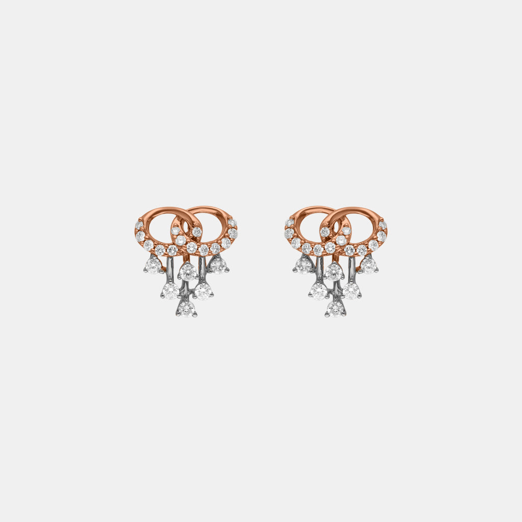 18k Real Diamond Earring JGS-2112-05246