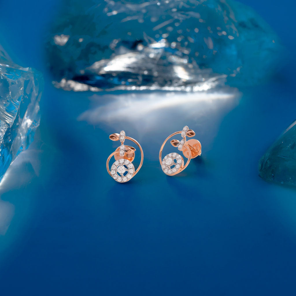 18k Real Diamond Earring JGS-2112-05255