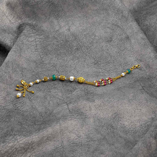 22k Pearl Bracelet JGS-2112-05267