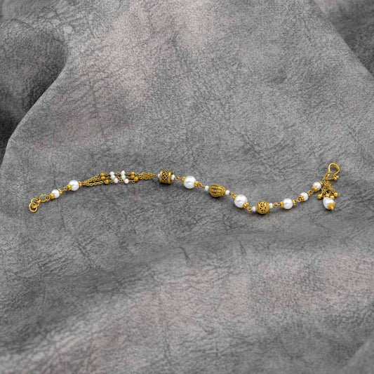 22k Pearl Bracelet JGS-2112-05269